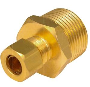 3/8 OD COMP X 3/4 MIP Lead Free Brass Compression Fitting