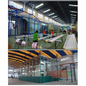 Buy cheap PP PVC Spray Booth Powder Coating Electrostatic Anti Static product