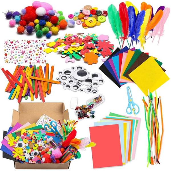 Whole Plastic Small Scissors Safe Colorful Hobbies DIY Material Tools for Kids Toddlers Teachers Preschool Hand-craft