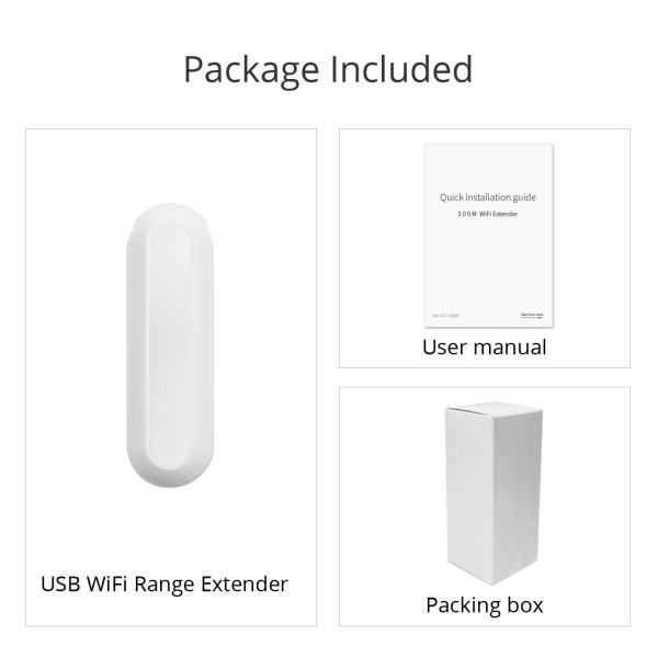 Quality White 300mbps Wifi Range Extender Mini 300Mbps Wireless Repeater for sale