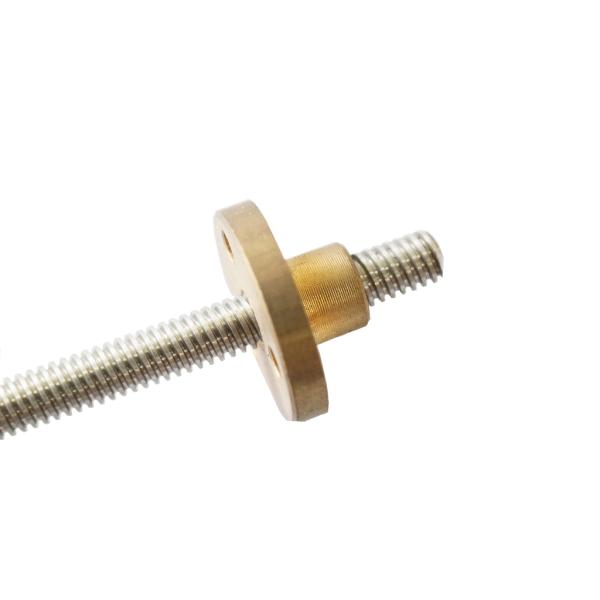 3D Printer Accessories T8 Trapezoidal Screw Lead Screw Nut Length Customized