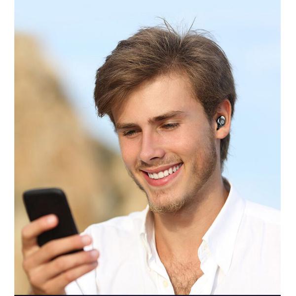 CVC8.0 HiFi Stereo Wireless Bluetooth Earbuds IPX5 AVRCP HSP For Sports Gym