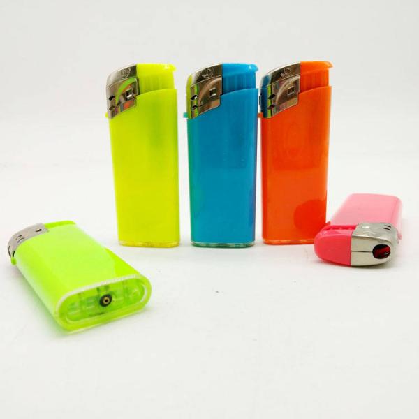 Encendedor Fashion Mini Electric Gas Lighter with Certificated of ISO9994 and En13869