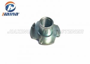 Buy cheap DIN 1624 Tee Nuts Claws Nut Carbon Steel Zinc Plated Four Claws Nuts for Furnitures product