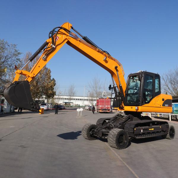 Quality Yuchai Engine Small Mini Excavator Yellow Hydraulic Excavator Machine for sale