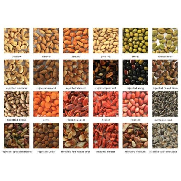 One Button Analysis Nuts Color Sorting Machine No Human Required