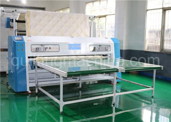 Quality Low Noise Mattress Cutting Machine 0.4-0.8pa Vertical Horizontal Cutting for sale