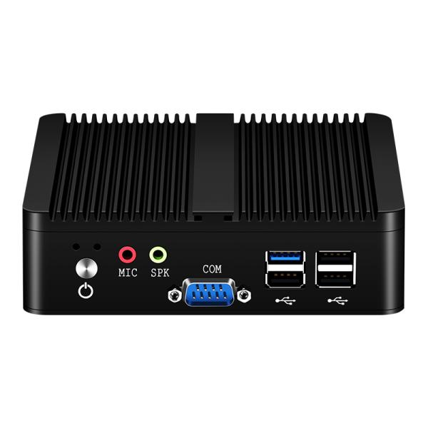 Zynshield N2815 N2940 J1900 Dual LAN Dual RS232 COM 4 USB 4G Wifi VESA Wallmount Industrial Control Mini PC