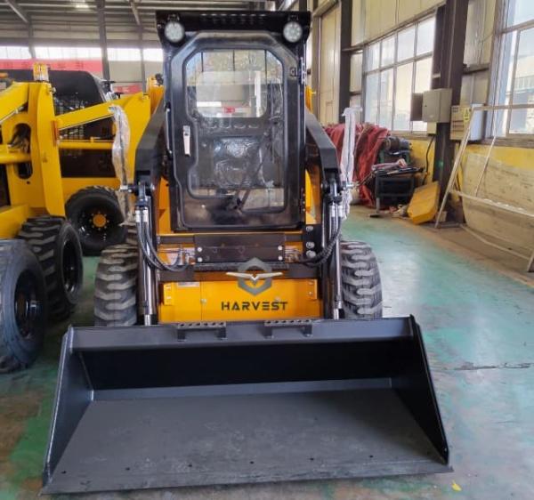 Quality Yanmar Engine 950kg Skid Steer Loader 0.5m3 JC65 with Sweeper Hot Sale In El Salvador for sale