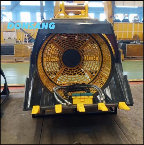 Quality Rotating Screening Bucket Rotating Screening Bucket Excavator Rotating Screening Bucke Crusher Bucket Suitable 17 Tonne for sale