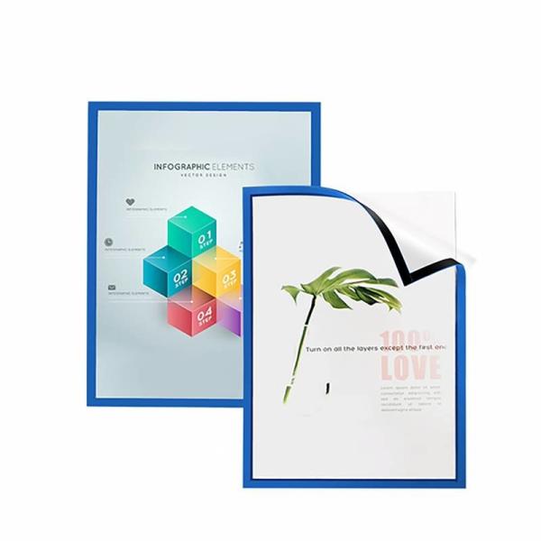 Quality A3 A4 A5 A6 Magnetic Document Holder For Fridge Multi Colors for sale
