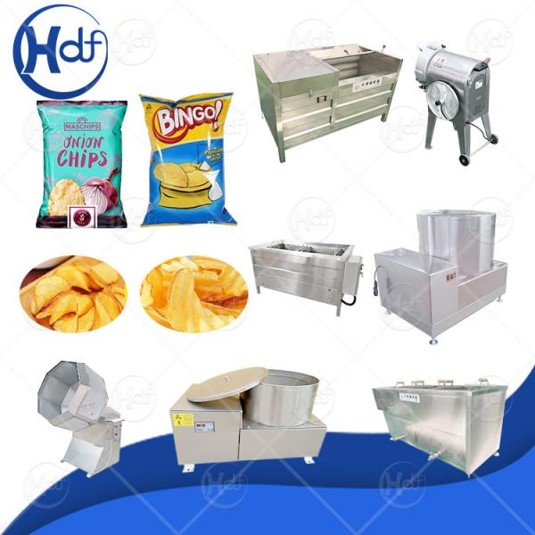 Quality Fully Automatic Chips Production Line Frozen French Fries Machine Line for sale