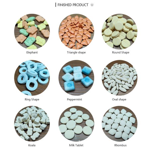 Milk Powder Tablet Press Machine High Rotary Speed 5~28 R / Min