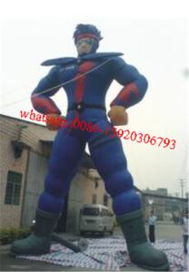 Buy cheap Custom-Made-Superman-Inflatable-Cartoon-Character-for-Show inflatable characters for advertising product