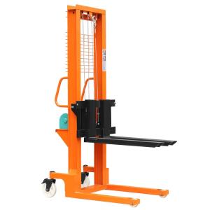 China Manual Pallet Stacker 1.6 - 3m Lifting Height Hand Hydraulic Forklift Pallet Truck on sale