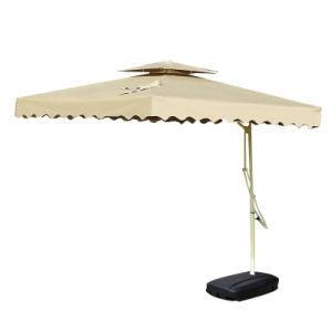 China OEM Patio Umbrella With Base Aluminum Cantilever Patio Umbrella on sale