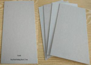 Buy cheap Anti-Curl Grade AA matte Grey Book Binding Board for Book Cover product
