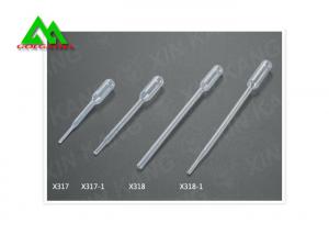 Buy cheap Pasteur Pipette Dropper Medical And Lab Supplies Disposable Glass / Plastic product