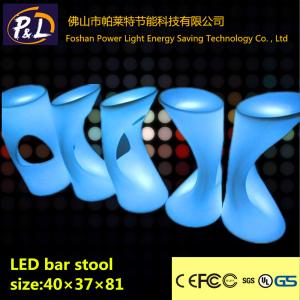 Color Changing Illuminated LED Stool Furniture