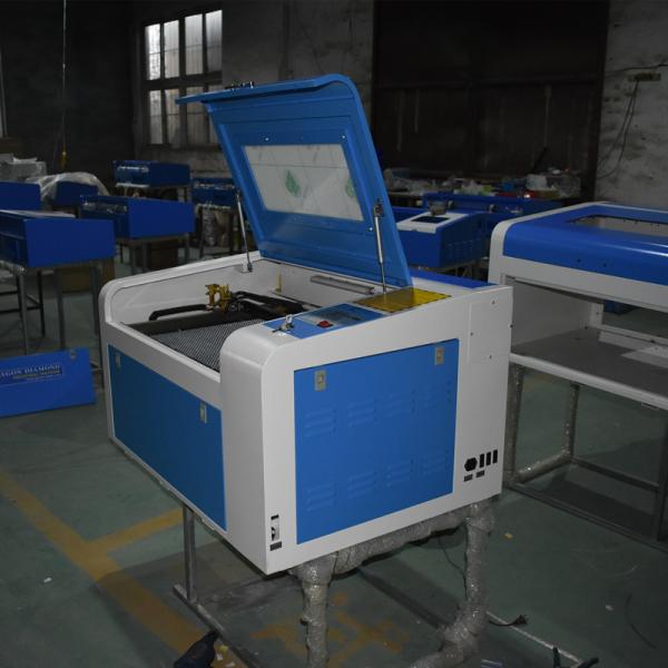 Quality 80W/60W 4060 desktop hobby 460 Laser cutting engraving machine on round object for acrylic wood for sale