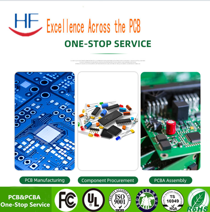 Fr4 94V0 Universal Multilayer PCB Fabrication Prototype Board 0.8mm