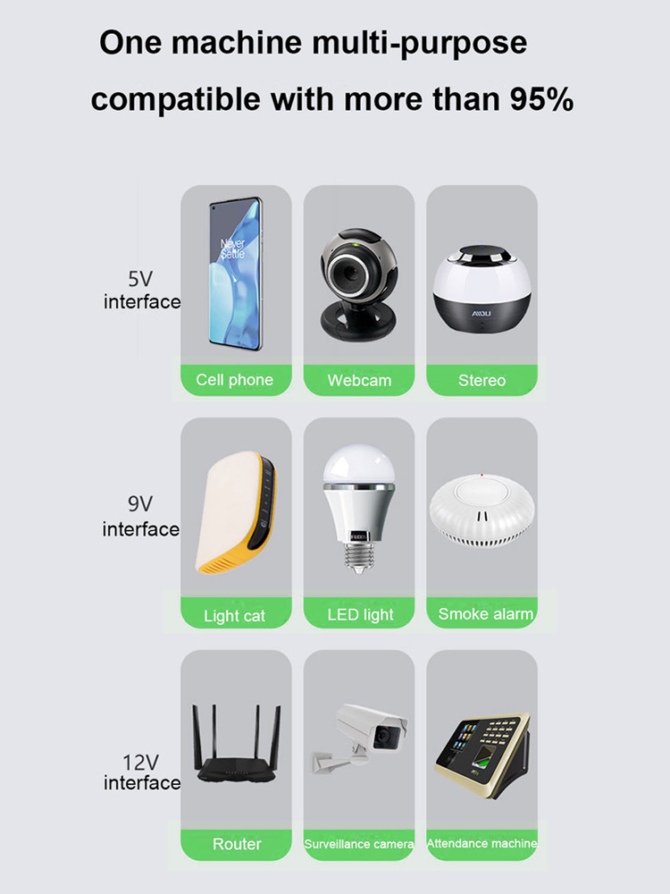 Mini Ups 26w 10400mah 12v DC Mini Ups For WiFi Router Uninterruptible Power Supply