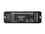Dipswitch Addressing DMX Decoder LED Driver , RGBW Constant Current 4 Channel