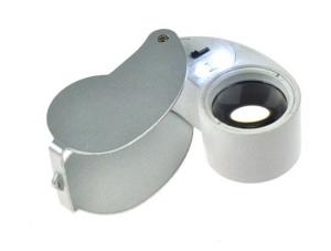China Promotion Jewelry Loupe with LED light and Magnification of 10X and Size of lens is 25mm on sale