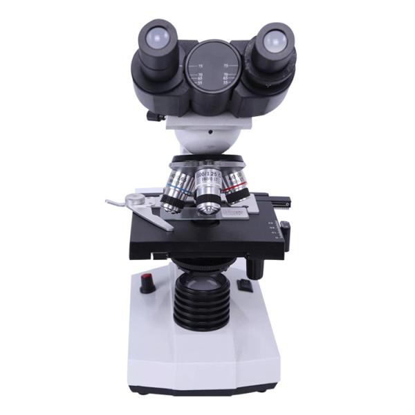 Theory-Based Biological Microscope 1600X for Science Lab See Bacteria and Sperm Mites