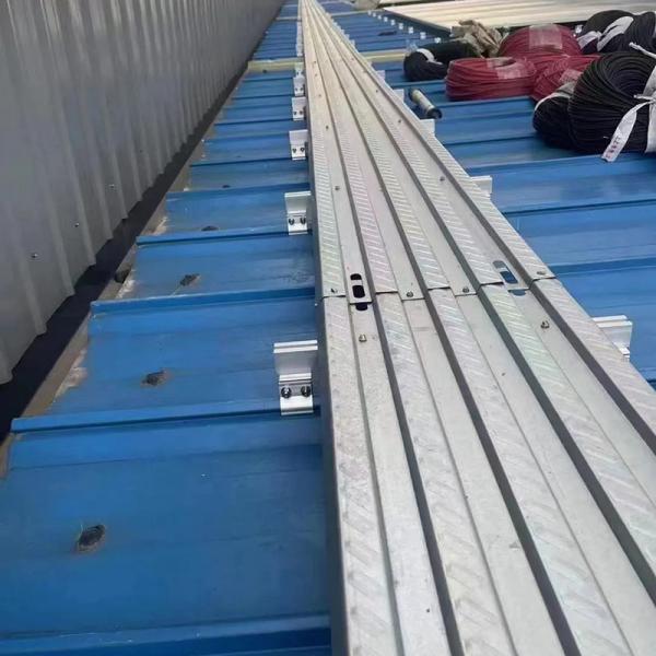 PV Solar Panel Installation Solar Panel Walkway Aluminum with Anti Slip Grating
