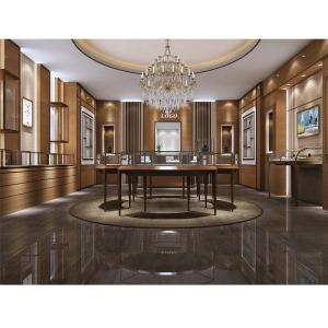 China Exquisite Glass Store Display Case , Lockable Display Cabinet For High End Jewelry Store on sale