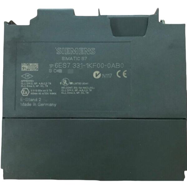 SIEMENS 6ES7331-1KF00-0AB0 SIMATIC S7-300, ANALOG INPUT SM 331, OPTICALLY ISOLATED, 8 AI, 13 BIT RESOLUTION