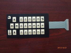 Buy cheap Multi Touch Push Button Led Membrane Switch Keypad With Backlight product