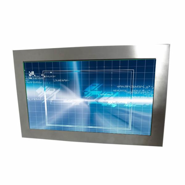 Quality 21.5 Inch Rugged Touch Screen Monitor Waterproof VGA / HDMI Inputs for sale