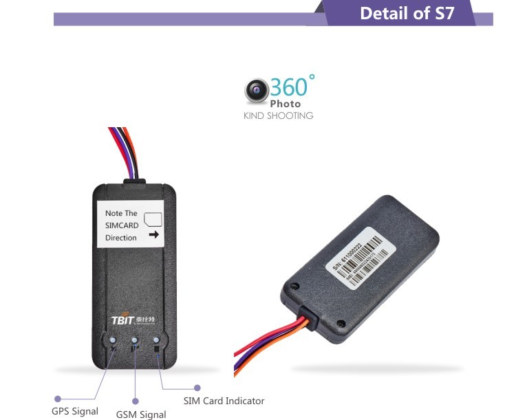 Light Weight Car GPS Tracker -160dBm Sensitivity With -20℃～+70℃ Working Temperature