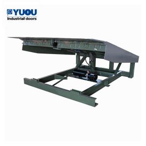 China Platform Loading Dock Leveler Electric 2.2KW Hydraulic Fixed 12tons capacity 2500mm on sale