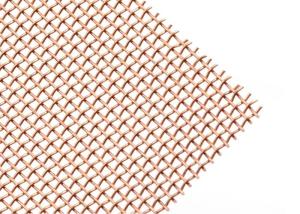 Buy cheap Non Magnetic Copper Wire Mesh Sheets / Copper Netting Mesh 0.05mm Diameter product