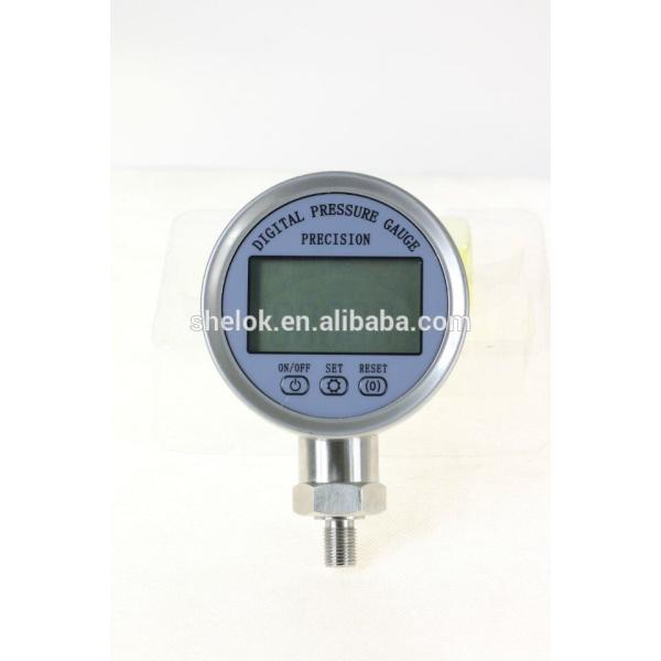 Stainless steel oil filled pressure gauge