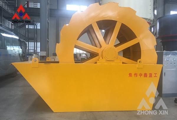 Quality Chinese granite rock crusher stone simple structure sand washing machine for construction material for sale