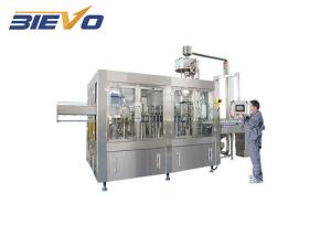 Electric Steam Heating Juice Bottle Filling Machine 6000bph