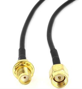 China CCTV Camera Security System BNC Male Connector To Female Adapter DC Power on sale