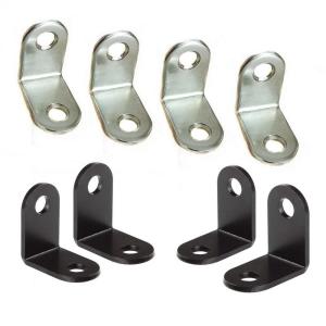 Buy cheap Gloss Black 4X4cm Right Angle Shelf Supports product