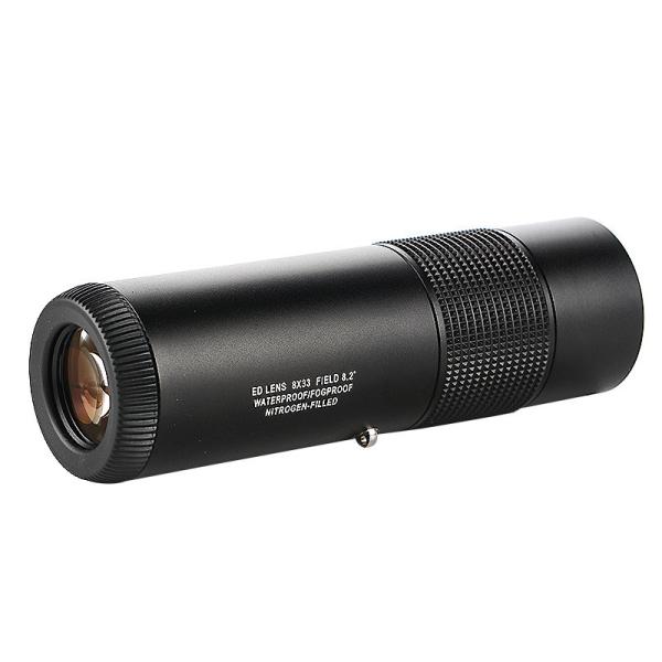 Quality BAK4 ED Waterproof Monocular Telescope For Bird Watching 8x33 8.2 Degree for sale