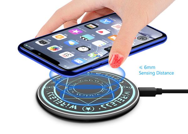 Quality Mini Magic Array 7.5W 10W Qi Wireless Charging Pad for sale