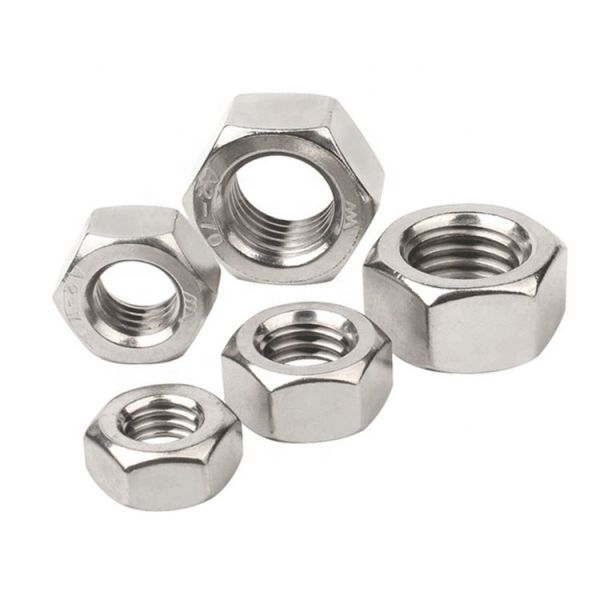 Customized A-70 Stainless Steel M5 Weld Nuts Hex Nut in Metric Measurement System with ISO Standard