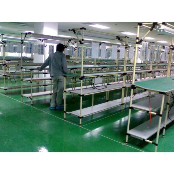 Plastic Coated Metal Pipe Connectors Dia 28mm , Galvanized Steel Pipe Fittings