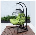 Relaxing Customized Color Hammock Swing Chair With Iron Tube Frame And Hardware