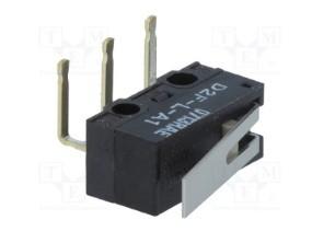 Quality D2F-L-A1 OMRON Snap Action Micro Switch SPDT 3A 125VAC 30VDC 0.78N for sale