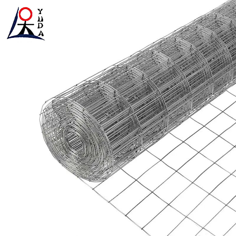 2x2 Galvanized Welded Wire Mesh Fence Roll With Fine Wire Diameter 4.0mm