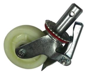 China 6 Inch Scaffold Castor Wheels H Frame Scaffolding PP Caster 270kgs on sale